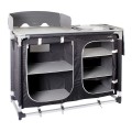 Campingküche mit Spülbecken und Regalen Azabache CTW Square HWT Brunner Aktion