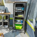 Mehrzweck-Campingmöbel mit 4 Fächern, Holzplatte Mercury Cross HS SQ Brunner Verkauf