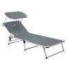 Faltbare Strand Sonnenliege mit Sonnendach Malibù Brunner Sales