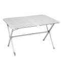 Klappbarer Campingtisch 110x71cm Silber Gapless Level 4 Brunner Aktion