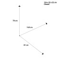 Klapptisch 140x81cm Camping Silver Gapless Level 6 Brunner Auswahl