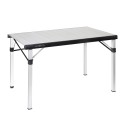 Faltbarer Campingtisch 120,5x70 Titanium Quadra 4 NG Brunner Aktion