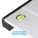 Faltbarer Campingtisch 120,5x70 Titanium Quadra 4 NG Brunner Lagerbestand
