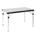 Klappbarer Campingtisch 120,5x70 Titanium Quadra Compack 4 Brunner Aktion