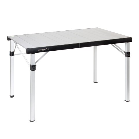 Klappbarer Campingtisch 120,5x70 Titanium Quadra Compack 4 Brunner Aktion