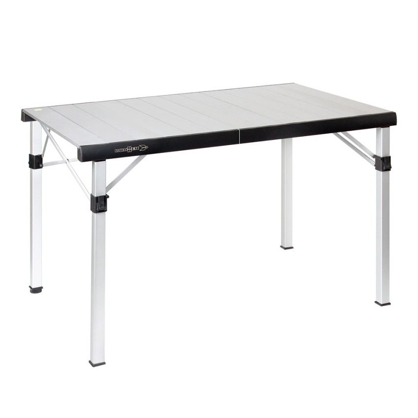 Klappbarer Campingtisch 120,5x70 Titanium Quadra Compack 4 Brunner Aktion Klappbarer Campingtisch 120,5x70 Titanium Quadra Compack 4 Brunner Aktion