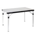 Klappbarer Campingtisch 120,5x70 Titanium Quadra Compack 4 Brunner Aktion