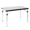 Klappbarer Campingtisch 120,5x70 Titanium Quadra Compack 4 Brunner Aktion