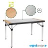 Camping Tisch 120,5x70 klappbar Aluminium Holz Quadra Tropic 4 Brunner Rabatte