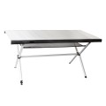 Klappbarer Campingtisch aus Aluminium 146,5x80 Accelerate 6 Brunner Aktion