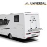 Universeller Fahrradträger für 3 Fahrräder, einstellbar H47-87cm Bici Ok Camper Aktion
