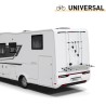 Heckfahrradträger für 3 Fahrräder, verstellbar 95-140 cm, Bici Ok Camper Aktion