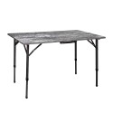 Faltbarer Campingtisch 110x75 für Garten und Outdoor Elù Duplit Brunner Aktion