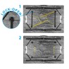 Faltbarer Campingtisch 110x75 für Garten und Outdoor Elù Duplit Brunner Angebot