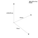 Faltbarer Campingtisch 110x75 für Garten und Outdoor Elù Duplit Brunner Auswahl