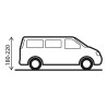 Universal freistehendes Autovorzelt für Van und Minibus Beyond Brunner Lagerbestand