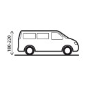 Universelles freistehendes Vorzelt für Van und Minibus Talent Brunner Angebot