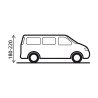 Universelles freistehendes Vorzelt für Van und Minibus Talent Brunner Angebot