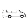 Universelles aufblasbares Auto- und Van-Zelt Advantourer A.I.R. TECH Brunner Modell