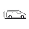 Aufblasbares Vorzelt für Van/Minibus Air Travel II Brunner Lagerbestand