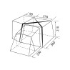 Universales aufblasbares Vorzelt für Auto und Van 270x530 Marvilla Brunner Angebot