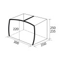 Aufblasbares Sonnensegel für Wohnwagen Skia 300 Aerocamping Brunner Katalog