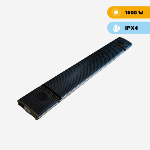 Infrarot-Heizstrahler Bluetooth ohne Lichtemissionen 1000W Lautsprecher Spaik Aktion