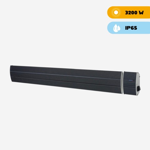 Infrarot-Heizstrahler Wifi 3200 W ohne Lichtemission Timer Laver XXL Aktion