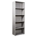 Hohe graue Büro Bücherregal 5 Fächer verstellbare Regale Kbook 5GS Angebot