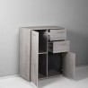 Mehrzweckschrank Büro Wohnbereich mit 2 Fächern und 2 Schubladen Ruj Katalog