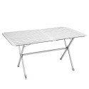 Klapptisch 140x81cm Camping Silver Gapless Level 6 Brunner Aktion