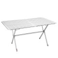 Klapptisch 140x81cm Camping Silver Gapless Level 6 Brunner Aktion