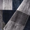 Moderner geometrischer Teppich rechteckig in Blau Grau Double BLU005 Angebot