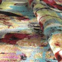 Moderner rechteckiger Wohnzimmerteppich in Multicolor Design MUL434 Angebot