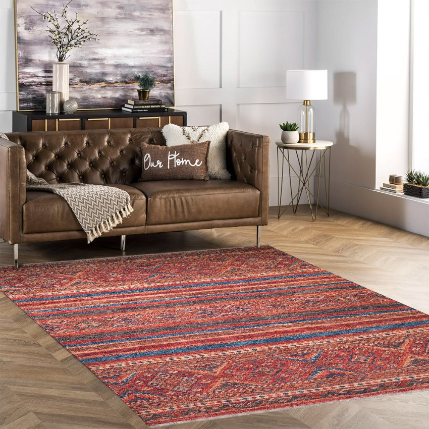 Bunter rutschfester Teppich rechteckig Wohnzimmer Schlafzimmer KILI01 Aktion Bunter rutschfester Teppich rechteckig Wohnzimmer Schlafzimmer KILI01 Aktion