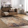 Moderner rechteckiger Vintage-Design-Teppich rutschfest ASTR01 Aktion