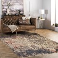 Moderner Vintage-Teppich rechteckig Wohnzimmer Esszimmer ASTR03 Aktion