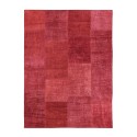 Rechteckiger, roter, moderner, rutschfester Teppich für das Wohnzimmer TURO01 Verkauf