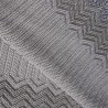 Moderner rechteckiger Teppich für Innen und Außen, Veranda, grau CSGRI001 Angebot