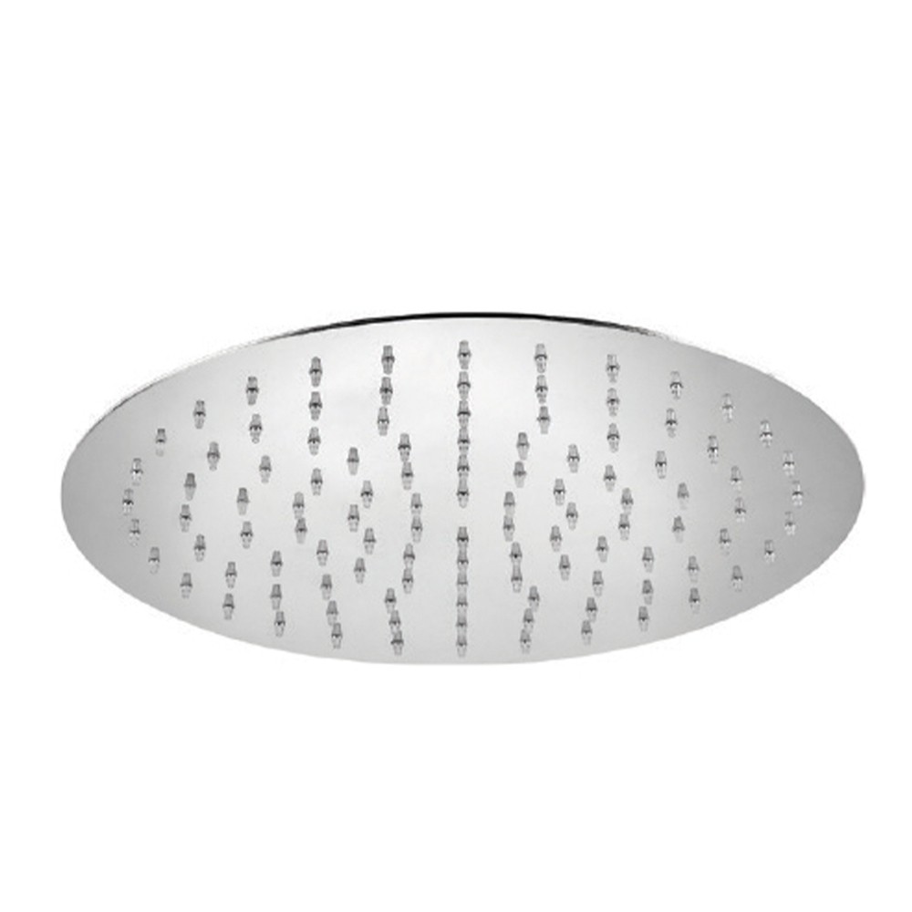 Runder Duschkopf ø30cm chrom ultraflach mit Gelenk FRM34030