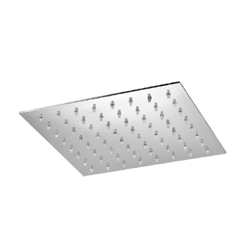 Quadratischer Duschkopf 20x20cm für Badezimmer Duschkabine mit Gelenk FRM34270