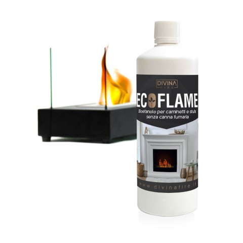 Bioethanol Flüssigkeit 12 Flaschen à 1 Liter Ecoflame Aktion