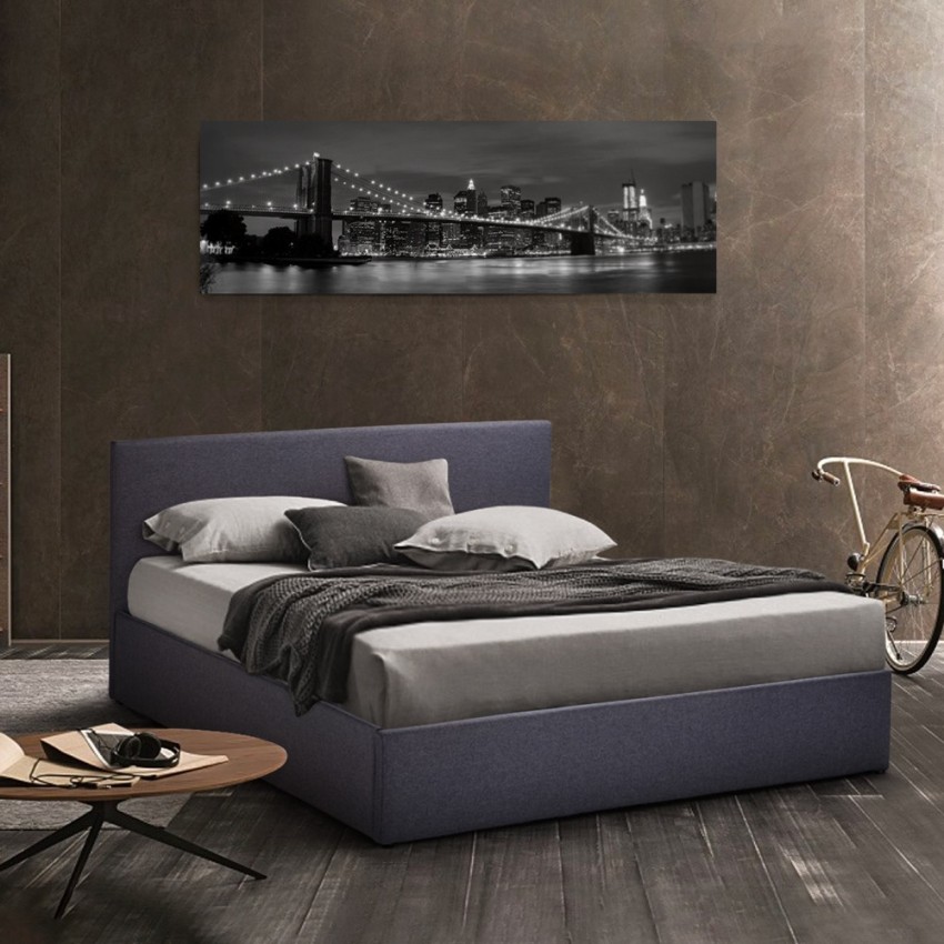  Basel King: Doppelbett 2 Personen mit Lattenrost und Stauraum 