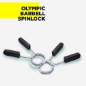 2 x federbelastete Diskushalterung für 50 mm Olympic Flylock Langhantel Verkauf