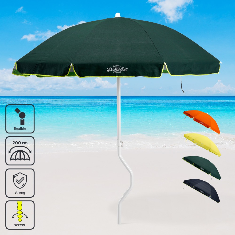 Sonnen/Strandschirm Girafacile Baumwolle Angeln 200 cm Artemide