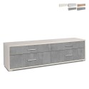 Mobile TV-Schrank mit 4 Schubladen, modernes Design Mila Aktion