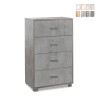 Moderne Kommode Büro Schlafzimmer 4 Schubladen Design Elita Auswahl