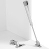 TV-Schrank Wohnzimmer 180 cm, 1 Tür, 2 Fächer, Weiß Hochglanz Joy Low Katalog
