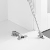 Wohnwand mit TV-Board und Hängeschrank Joy Mold - 2 Schrankspalten Rabatte