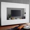 Wohnwand mit TV-Board und Hängeschrank Joy Mold - 2 Schrankspalten Lagerbestand